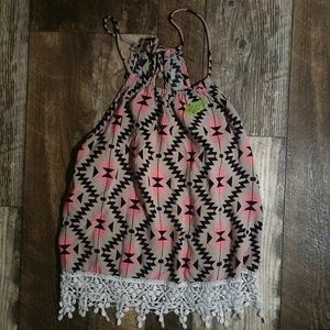 Pink hippy tank